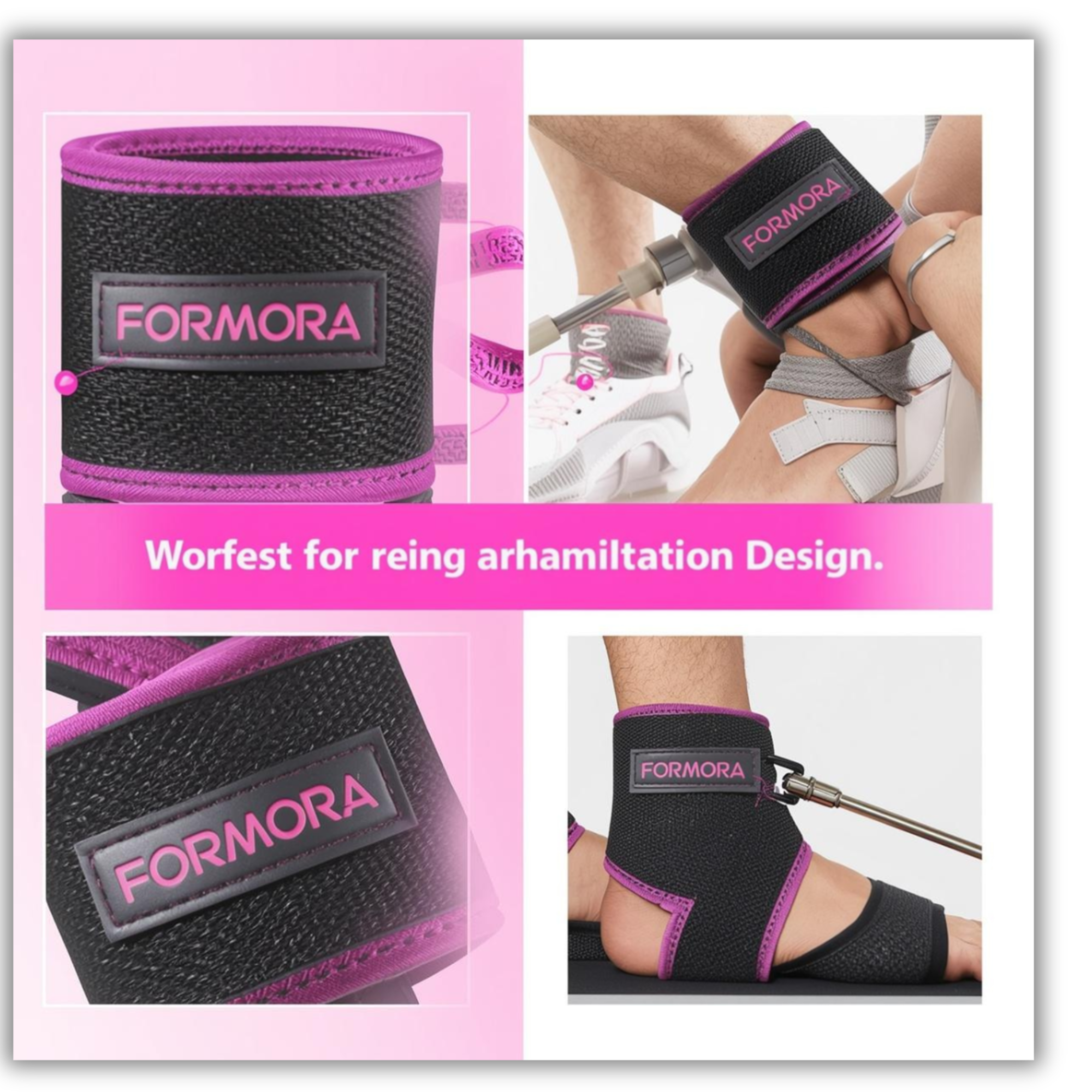 Formora Ankle Straps – Cable Machine