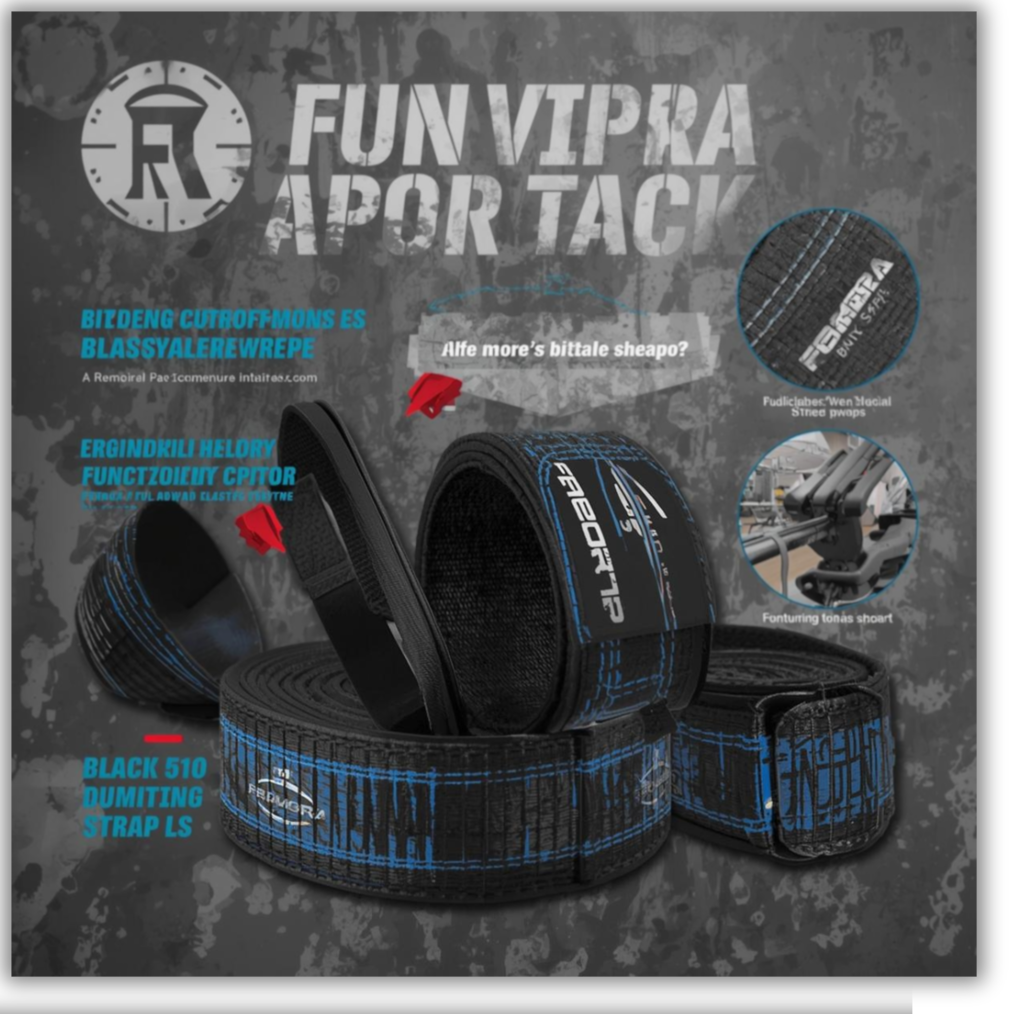Formora Pro Lifting Straps – Enhanced Grip & Wrist Support