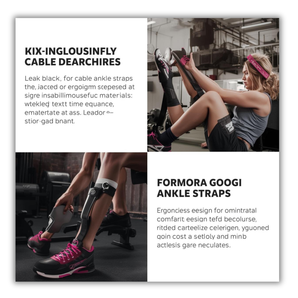 Formora Ankle Straps – Cable Machine